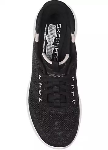 Ladies Black Slip-ins Ultra Flex 3.0 Trainers by Skechers | Look Again