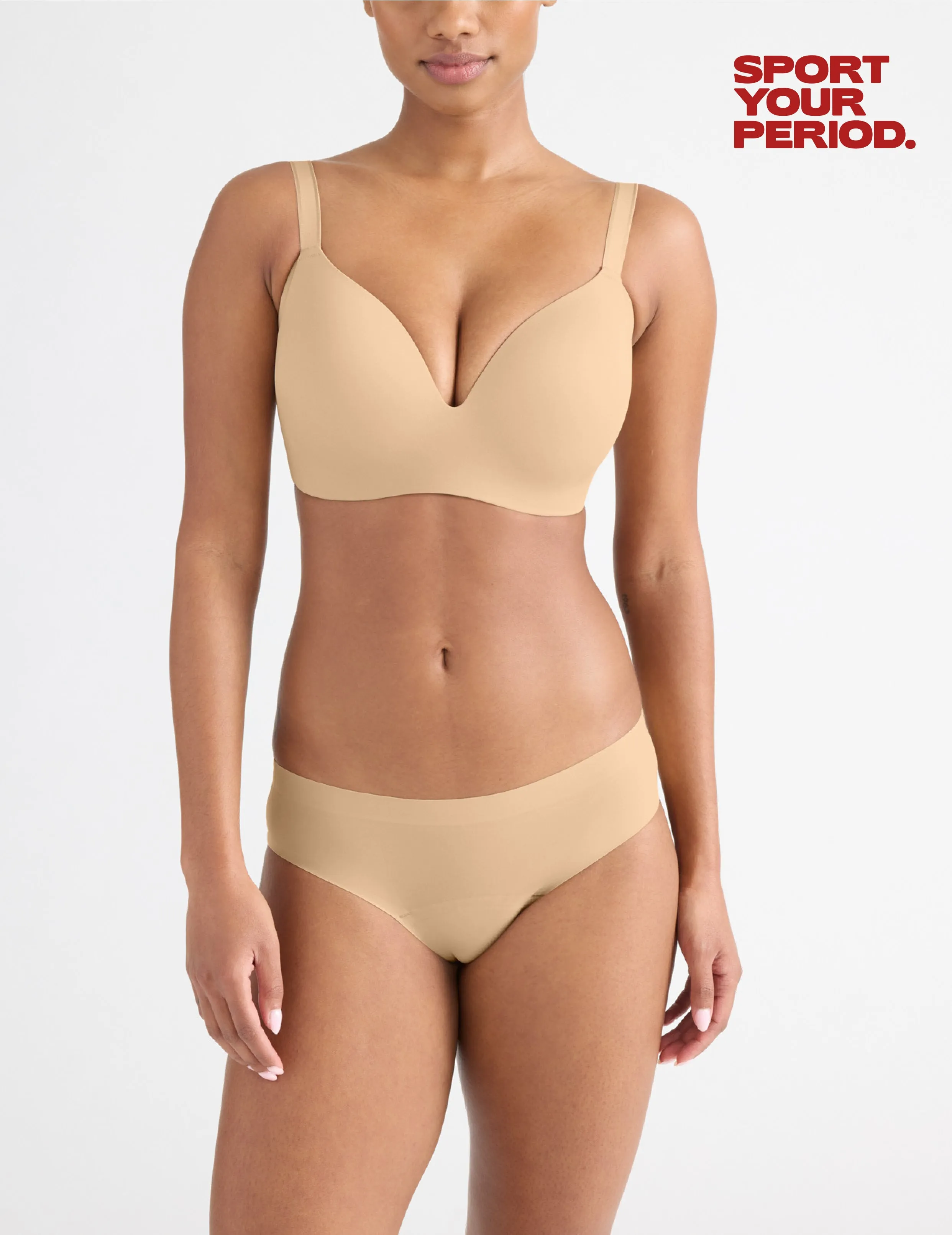 Leakproof UltraThin No-Show Bikini