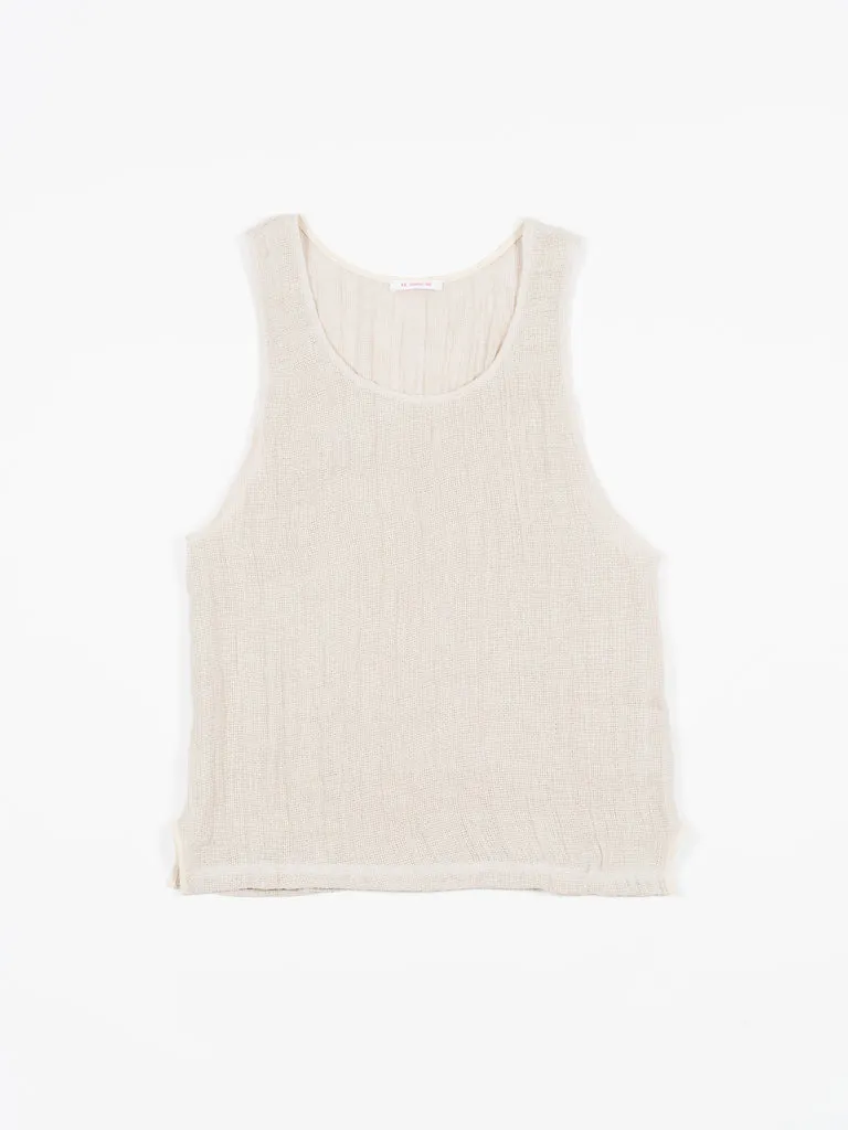 Linen Tank Top Natural