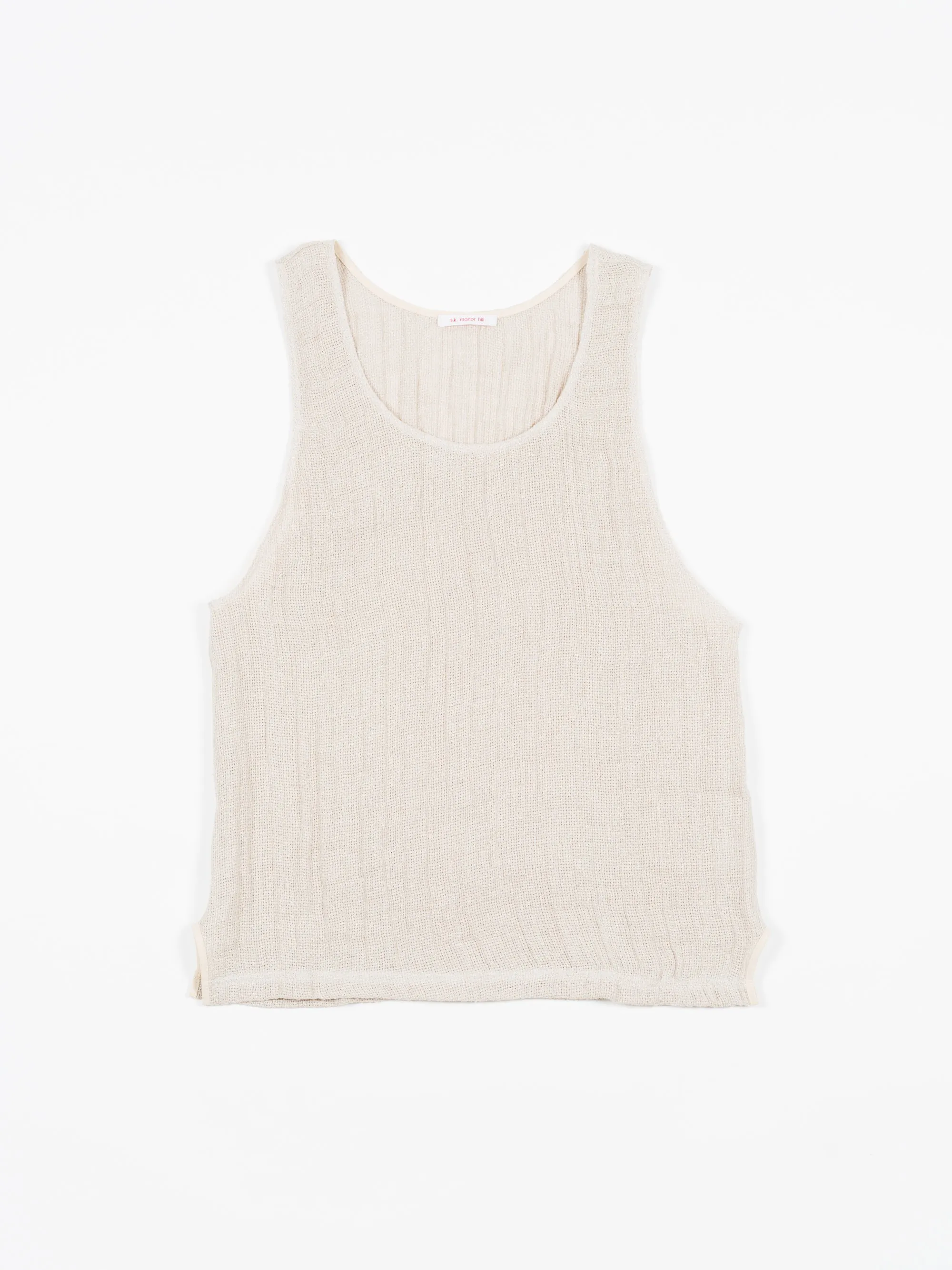 Linen Tank Top Natural