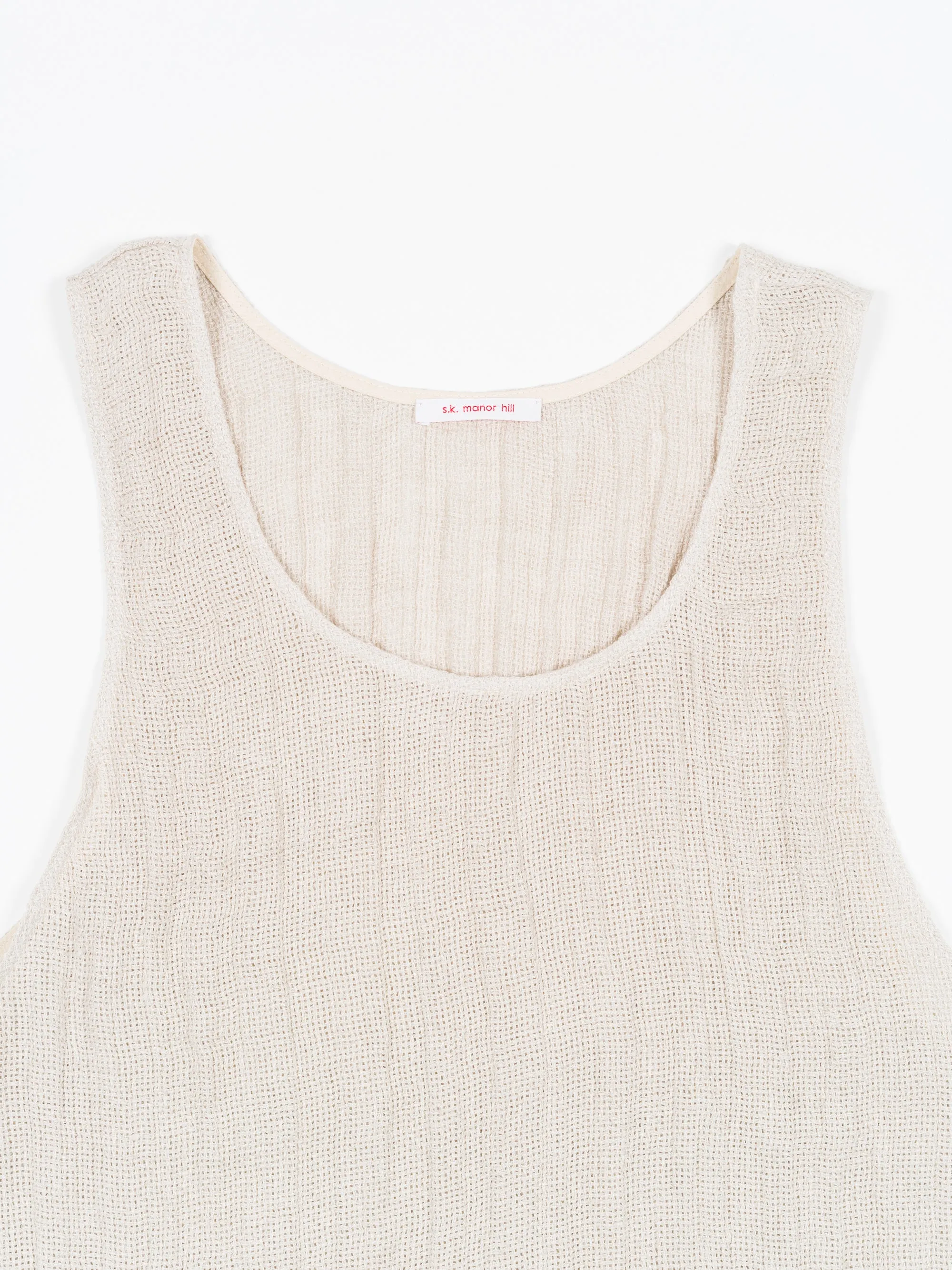 Linen Tank Top Natural