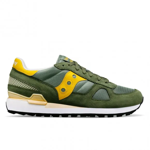 Men's Saucony Shadow Original Green|Yellow