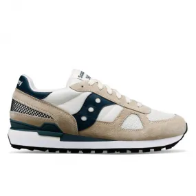 Men's Saucony Shadow Original White|Navy