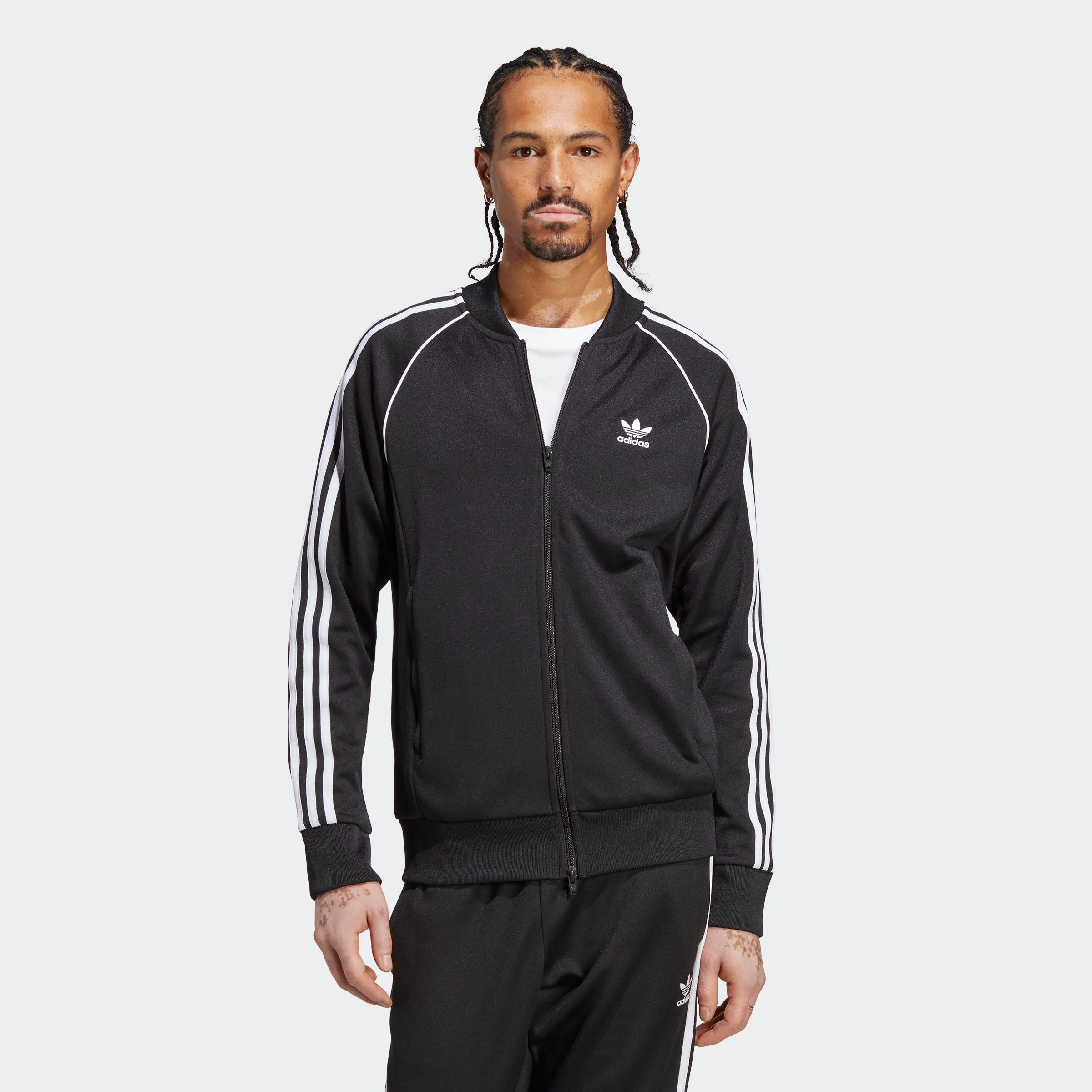 Men's adidas Originals Adicolor Classics SST Track Jacket Black