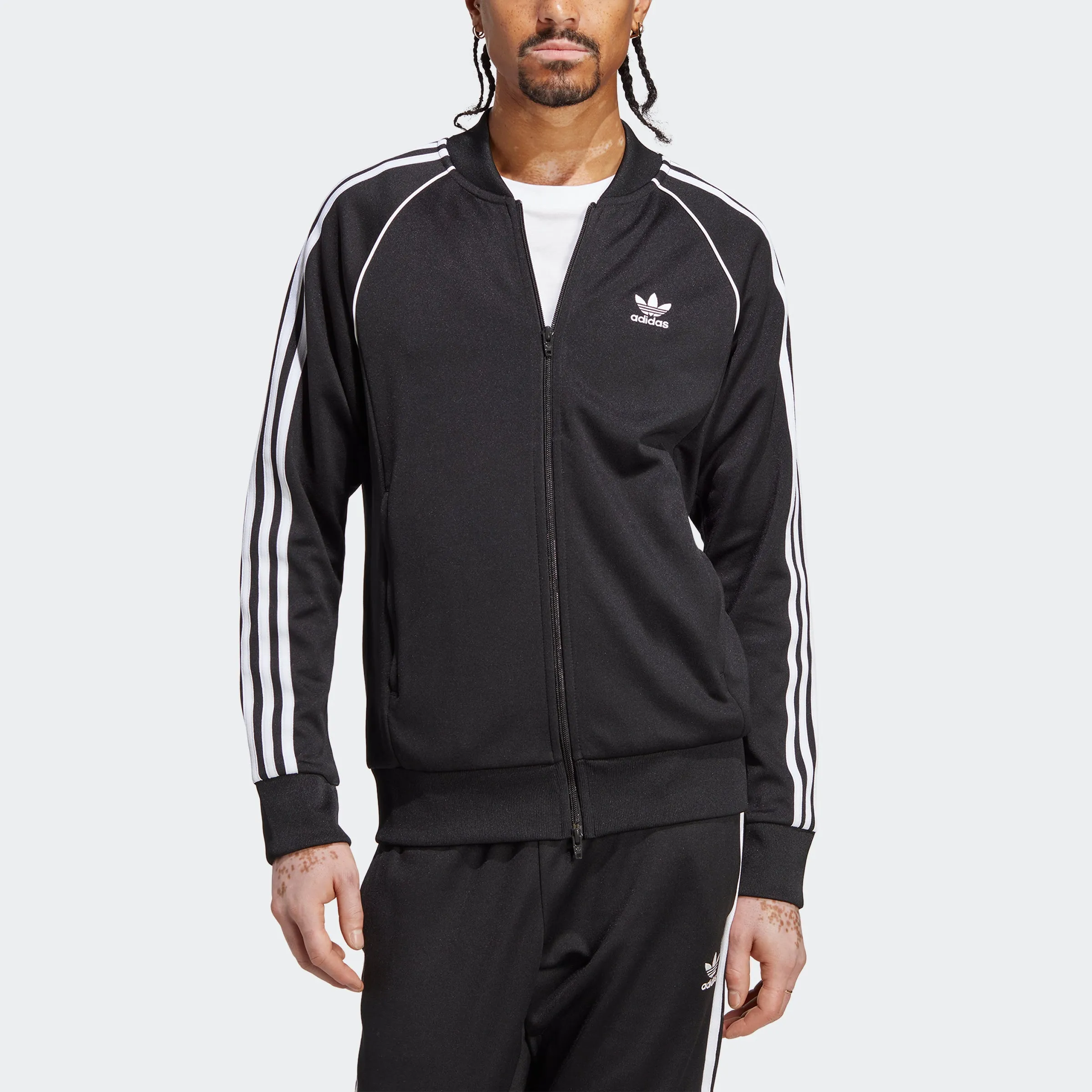 Men's adidas Originals Adicolor Classics SST Track Jacket Black