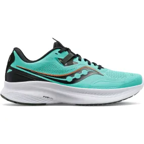 Men's Saucony Guide 15, Coolmint/Zest, 7.5 D Medium