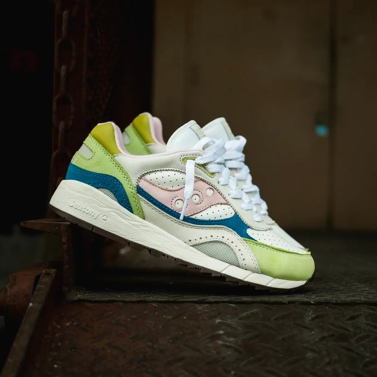 Mens Saucony Shadow 6000 (GREEN/MULTI)