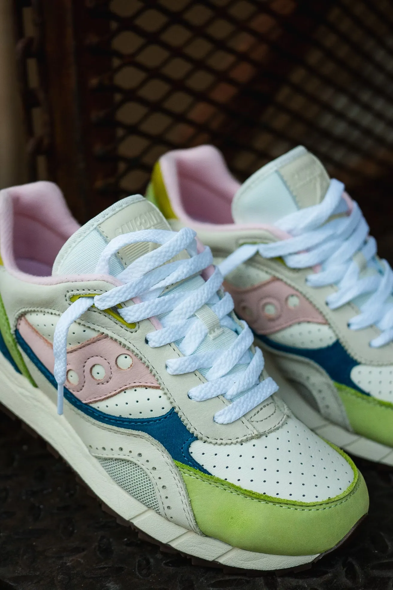 Mens Saucony Shadow 6000 (GREEN/MULTI)