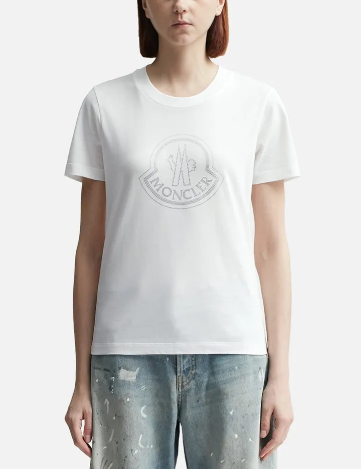 Moncler Crystal Logo T-shirt