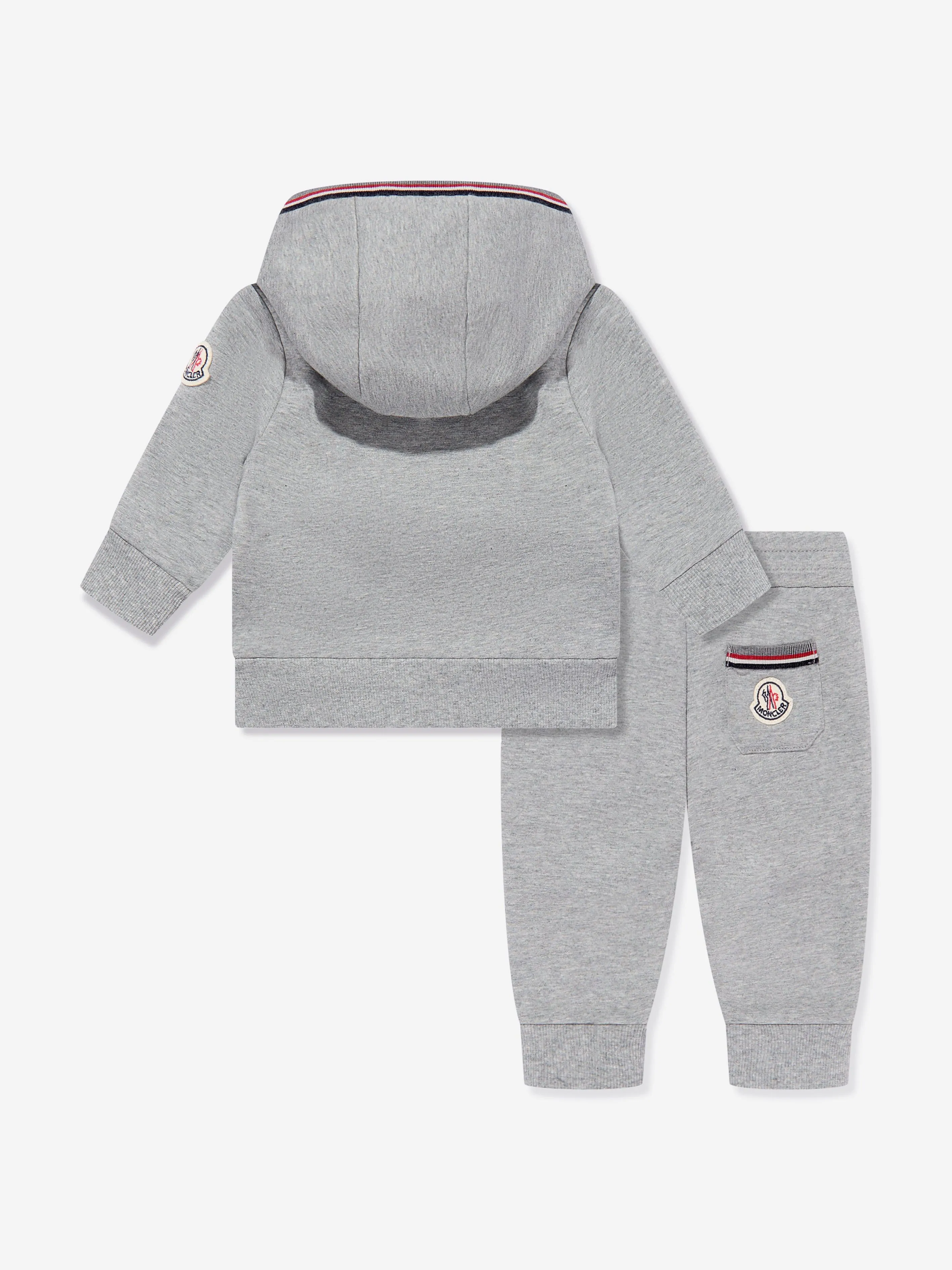 Moncler Enfant Baby Boys Cotton Tracksuit in Grey