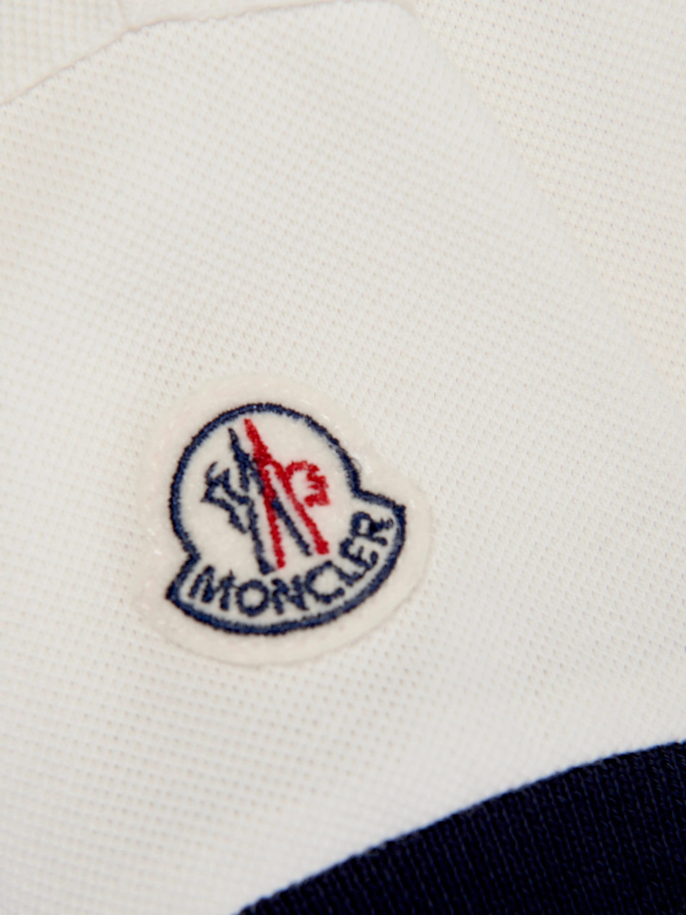 Moncler Enfant Baby Boys Logo Polo Shirt in White