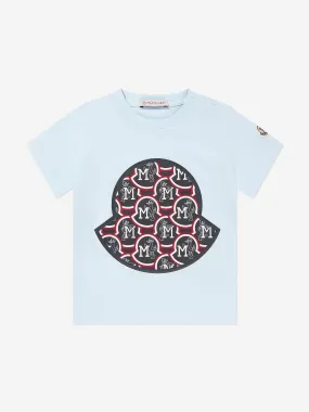 Moncler Enfant Baby Boys Logo T-Shirt in Blue