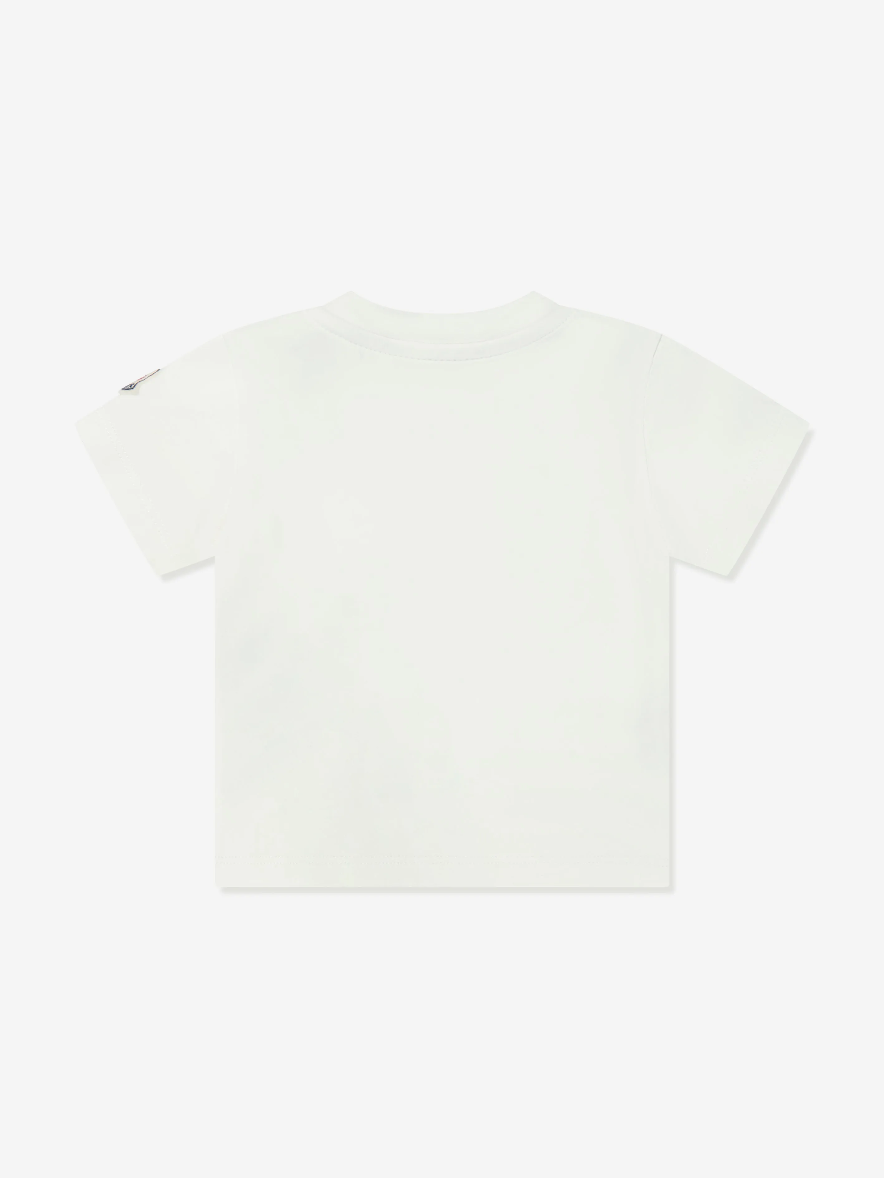 Moncler Enfant Baby Girls Logo T-Shirt in Ivory