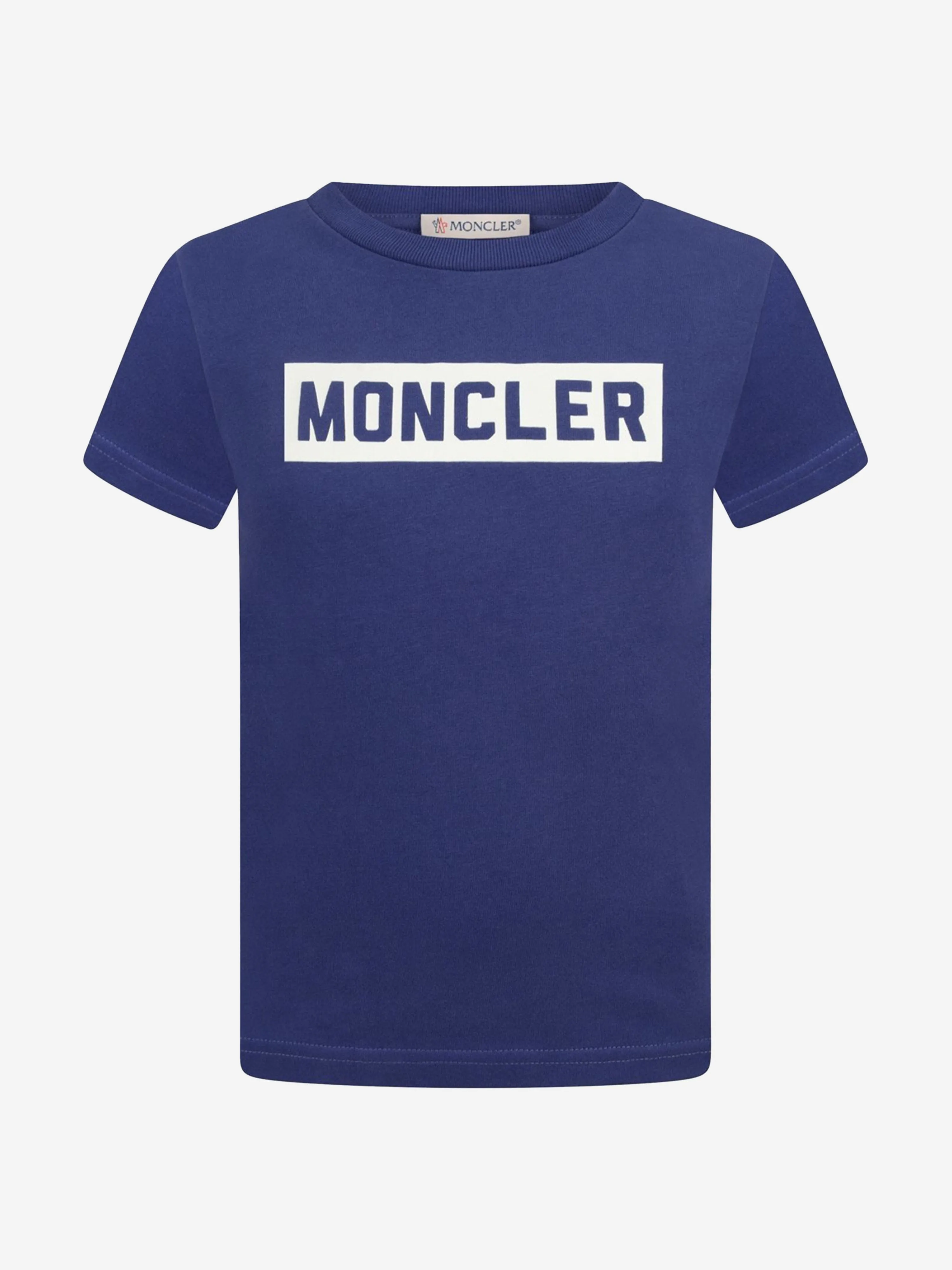 Moncler Enfant Boys Logo Jersey Top