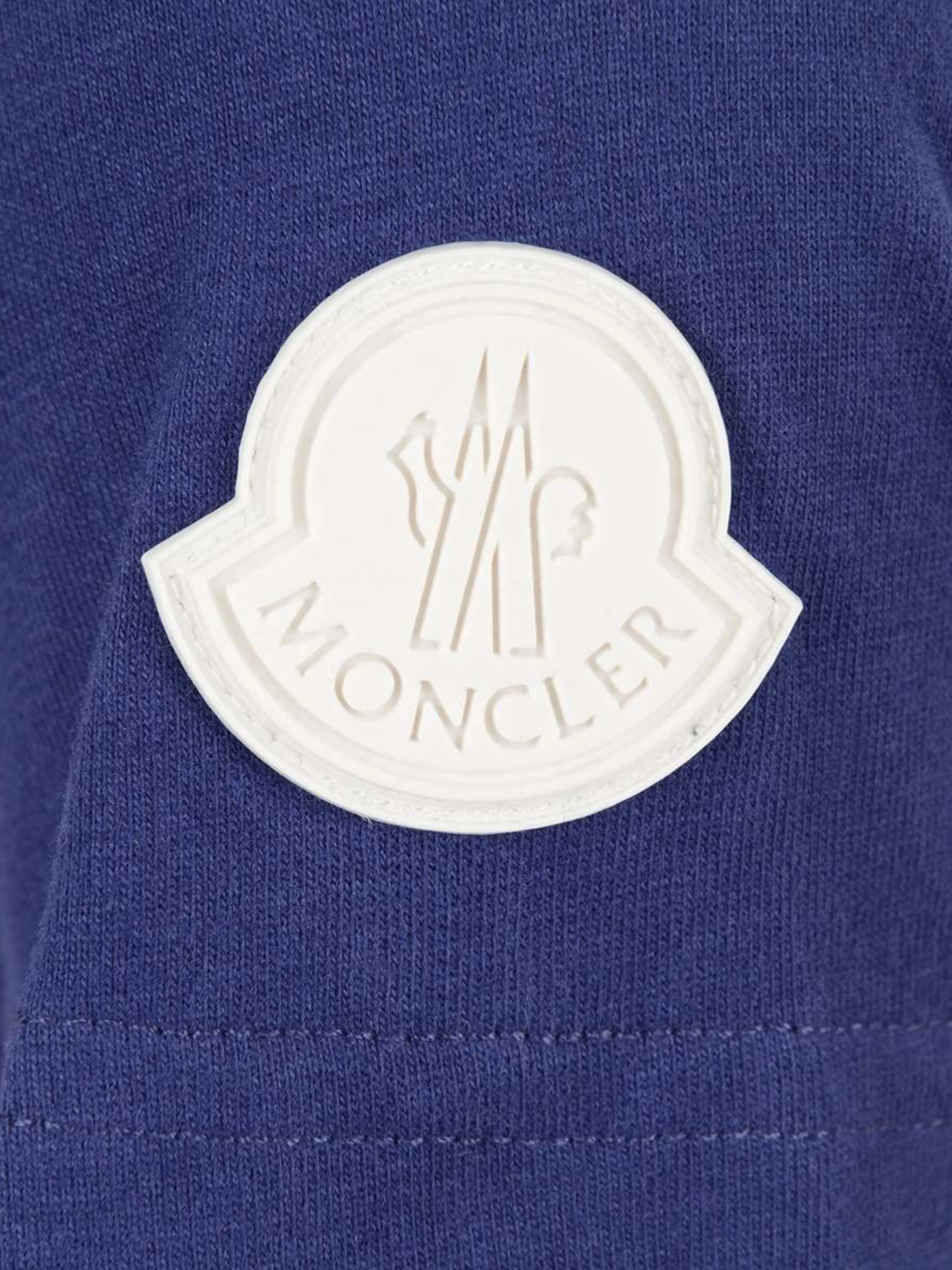 Moncler Enfant Boys Logo Jersey Top