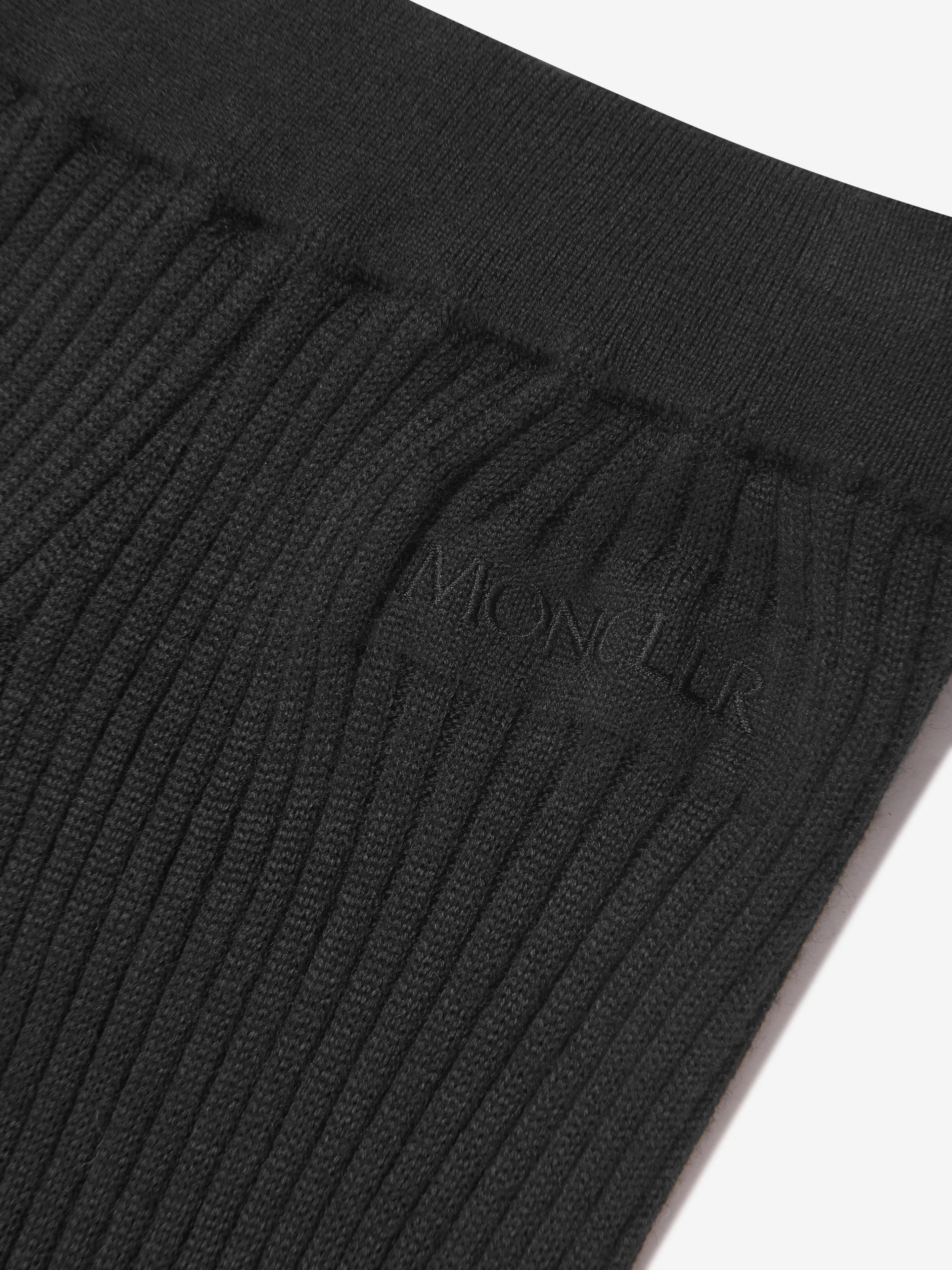 Moncler Enfant Girls Knitted Bottoms in Black