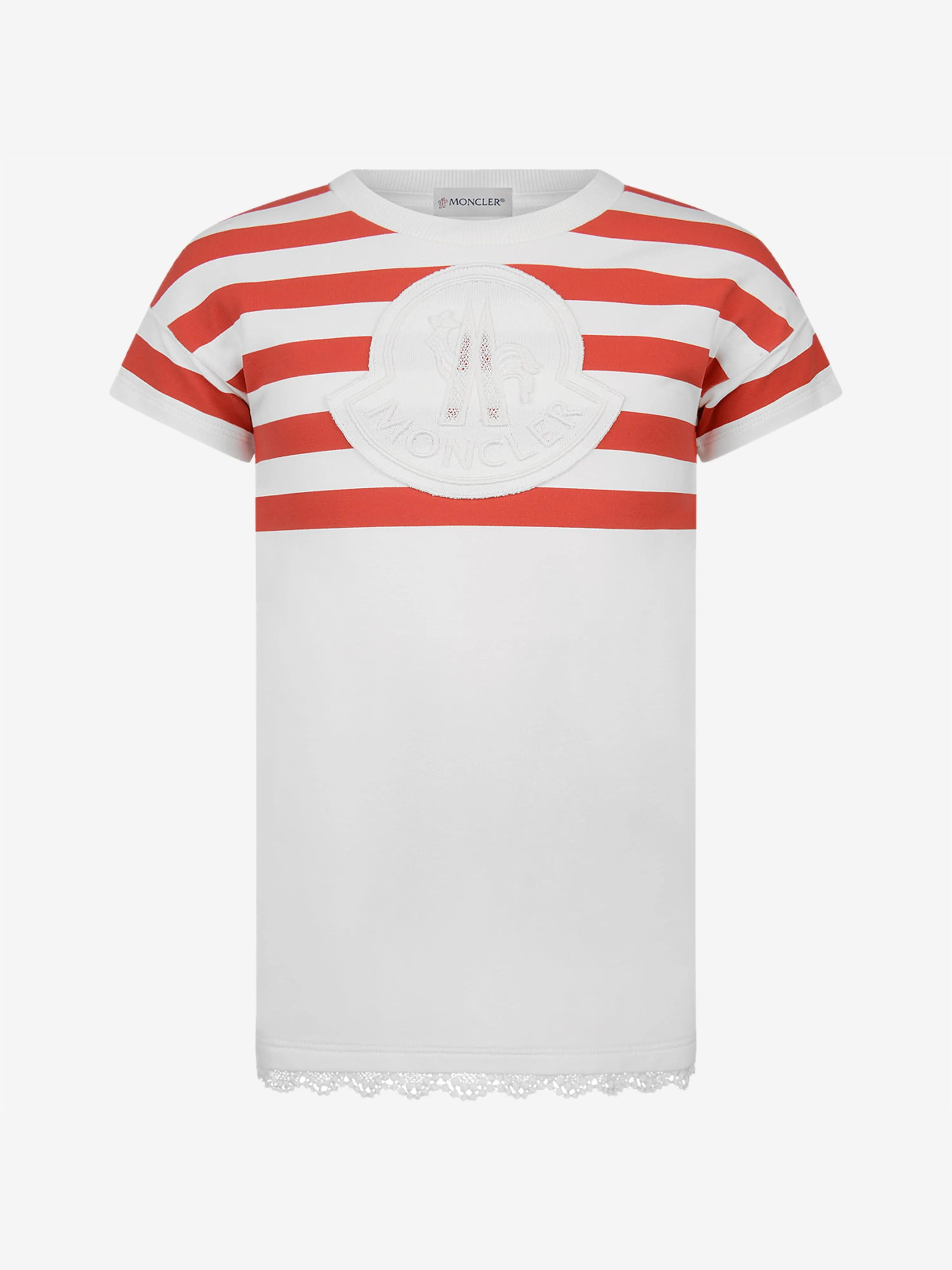 Moncler Enfant Girls Striped Dress