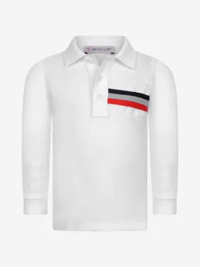 Moncler Enfant Moncler Baby Boys Cotton Long Sleeve Polo Top