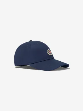 Moncler Enfant Unisex Gabardine Logo Cap