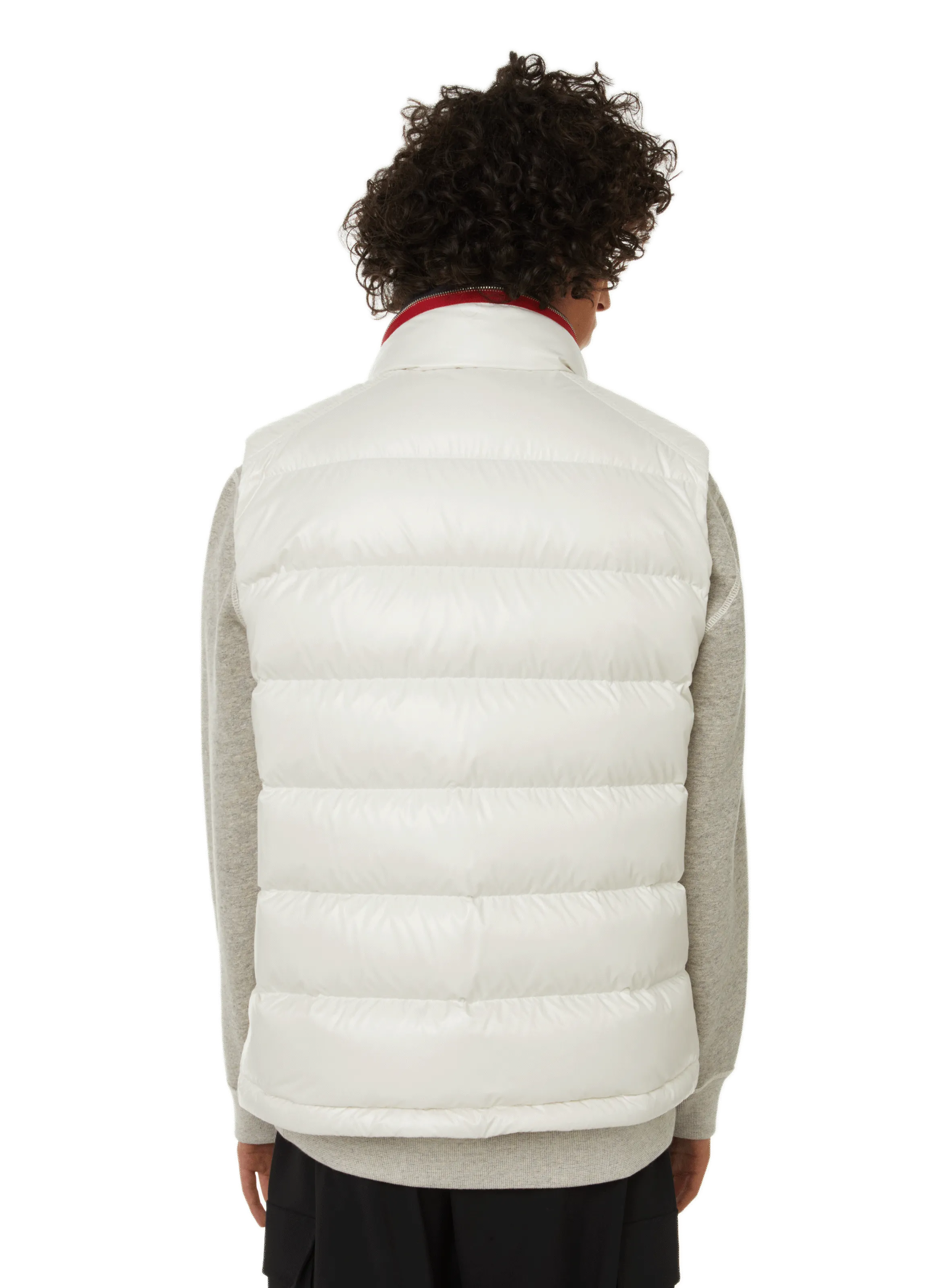 MONCLER  Gilet - White