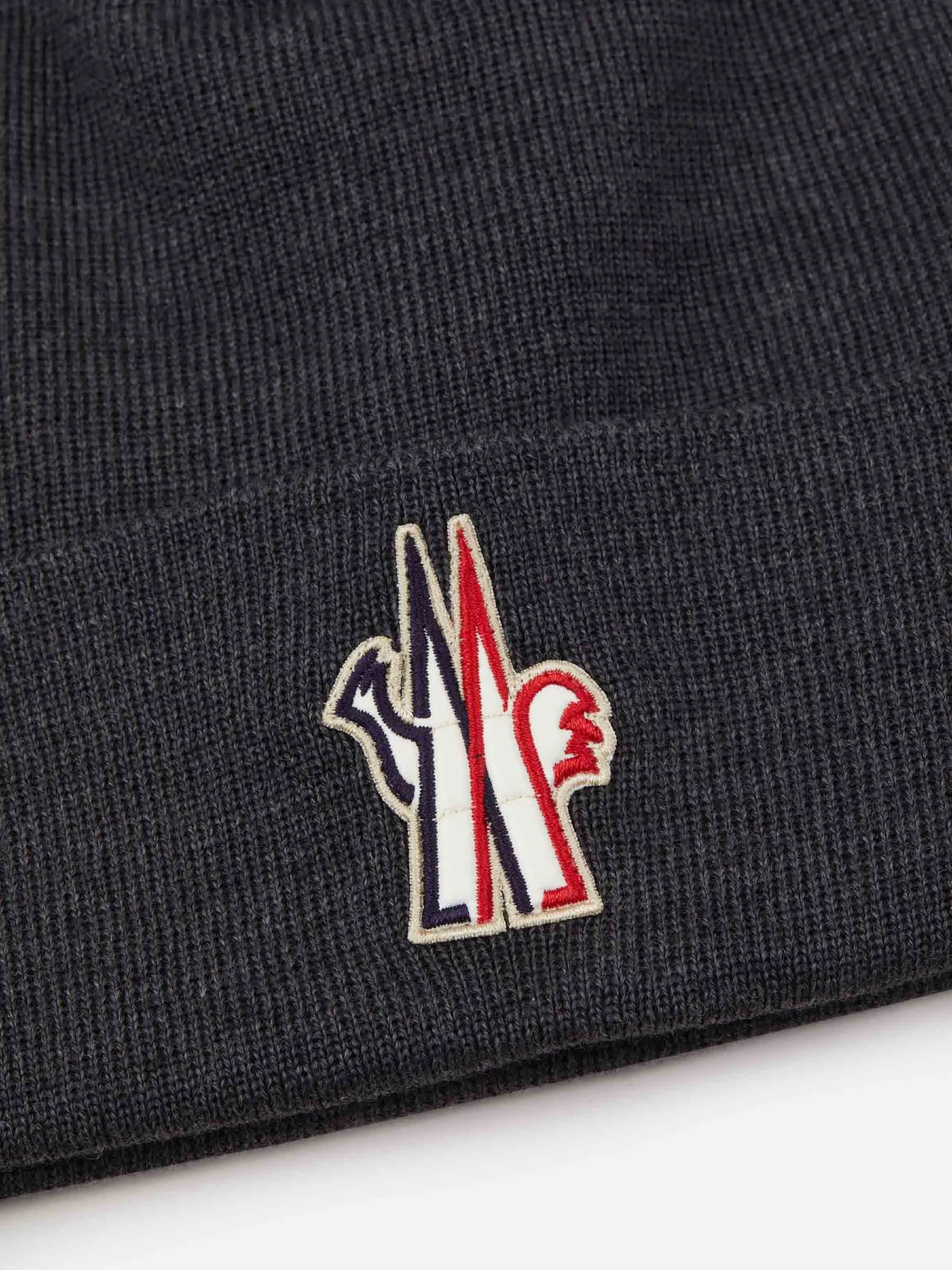 Moncler Grenoble Wool Patch Cap 