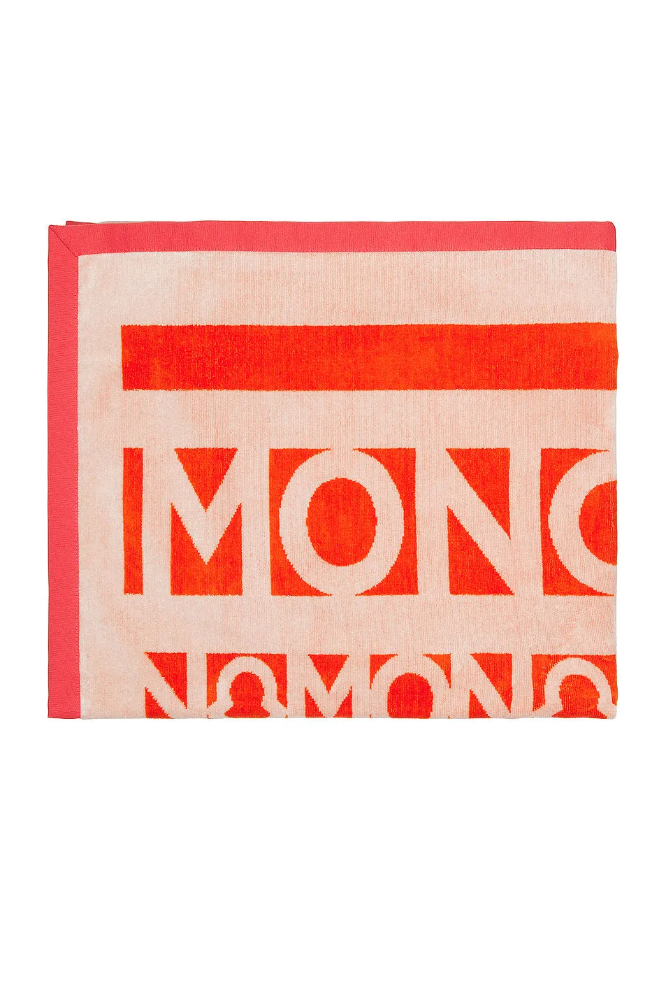 Moncler Logo Print Towel