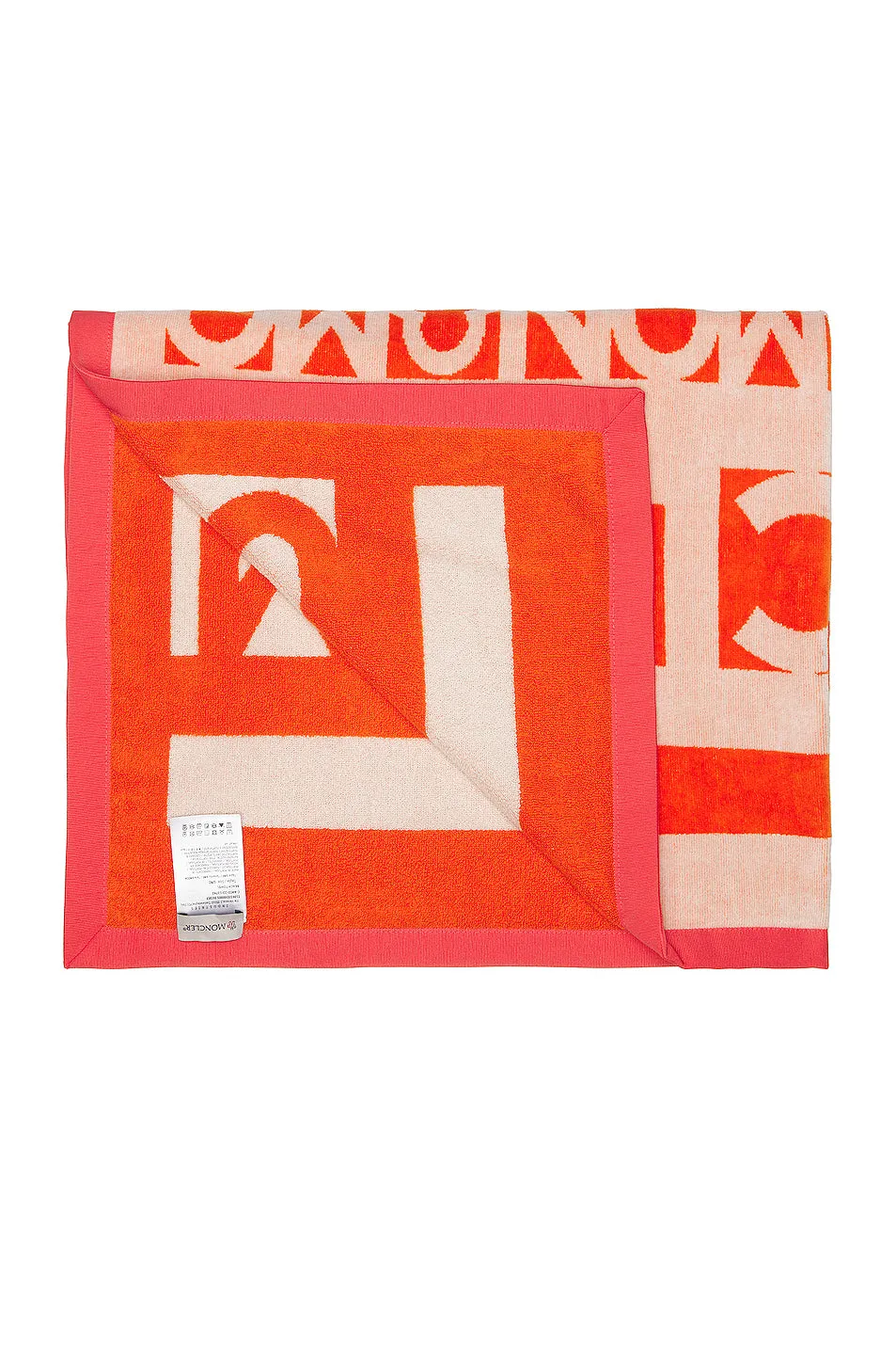 Moncler Logo Print Towel