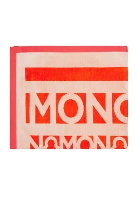 Moncler Logo Print Towel