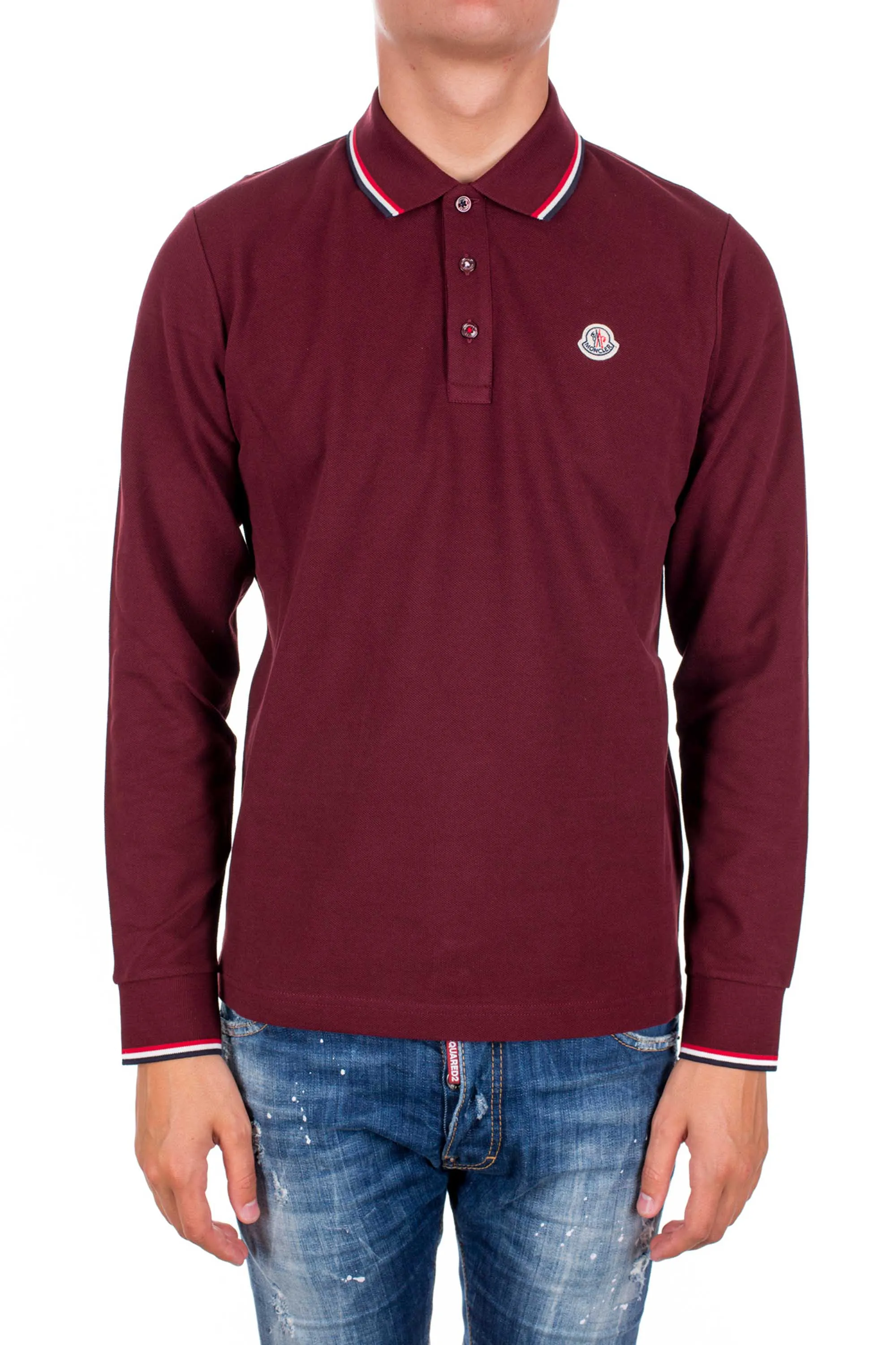 Moncler Maglia Polo M/l | Credomen