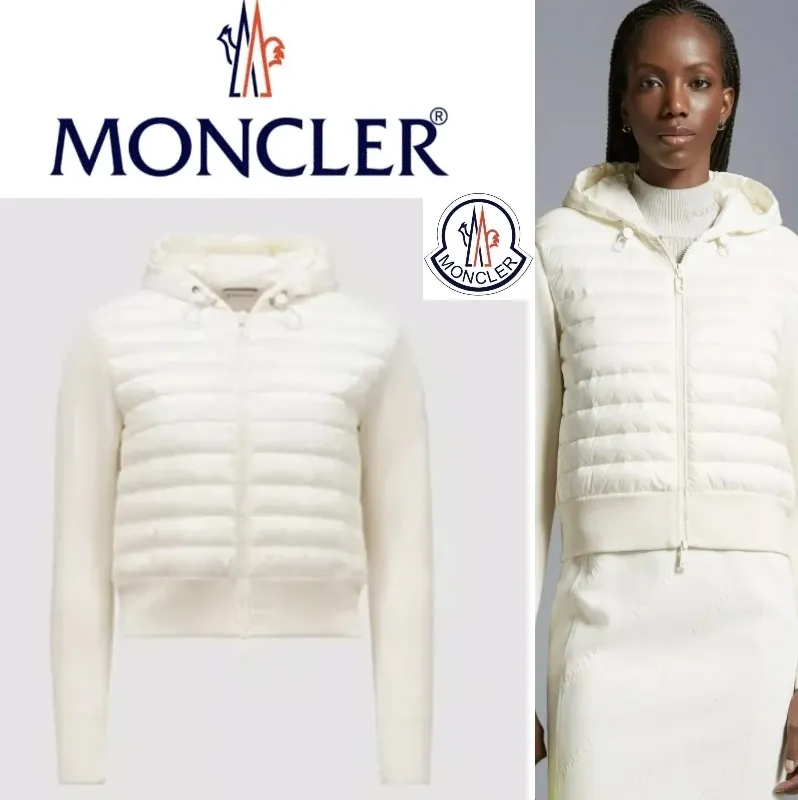 MONCLER  |Padded Wool Cardigan