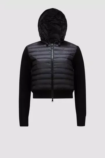 MONCLER  |Padded Wool Cardigan