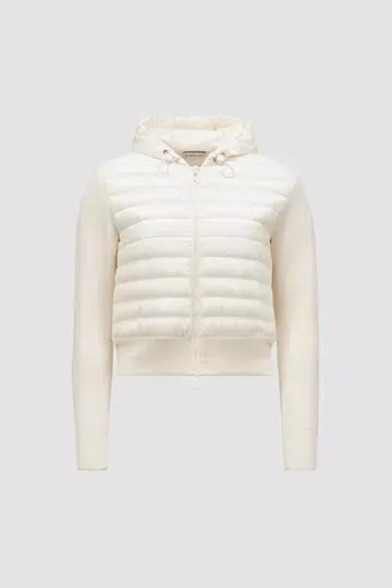 MONCLER  |Padded Wool Cardigan