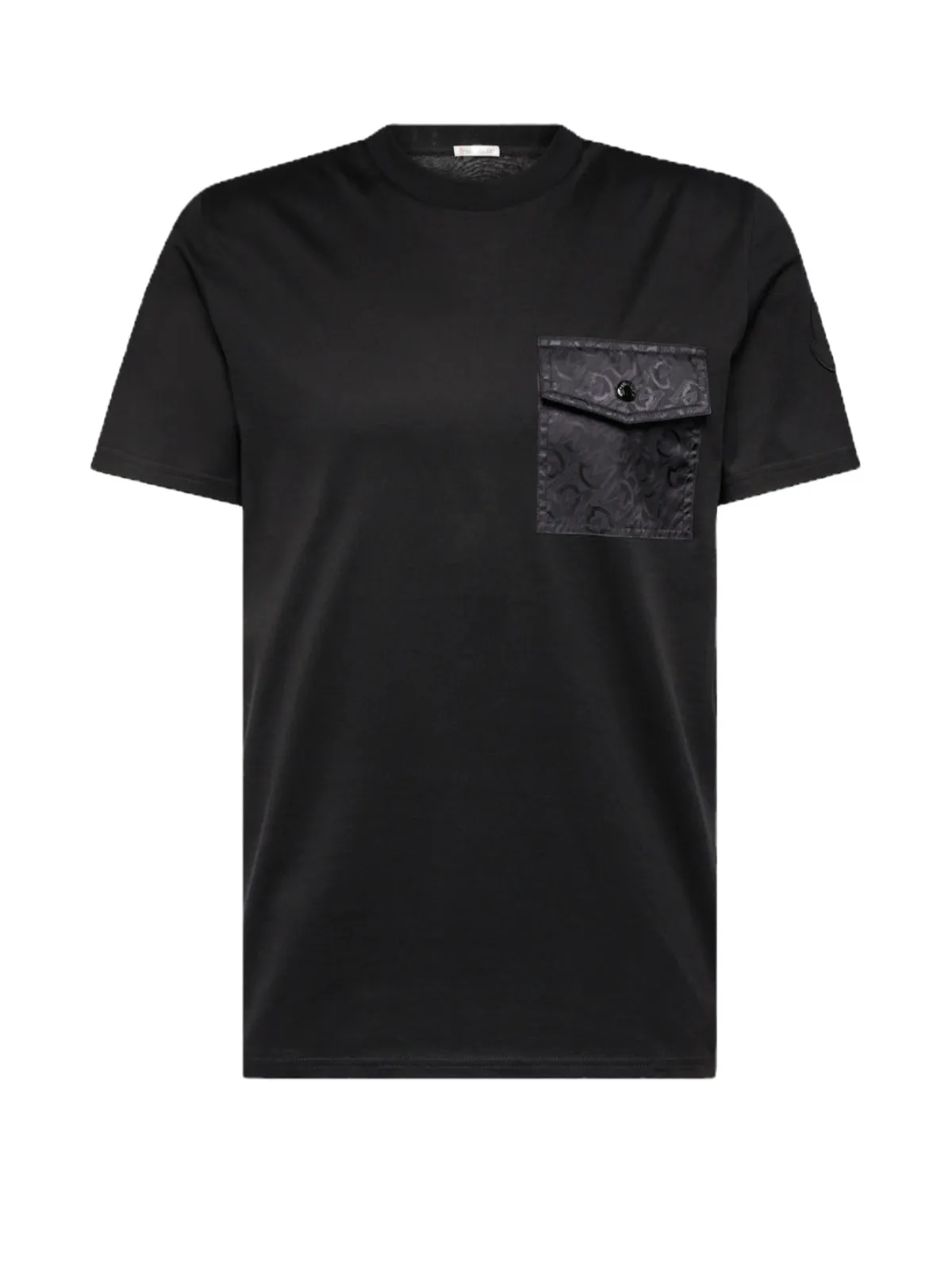 Moncler T-Shirt Pocket Black