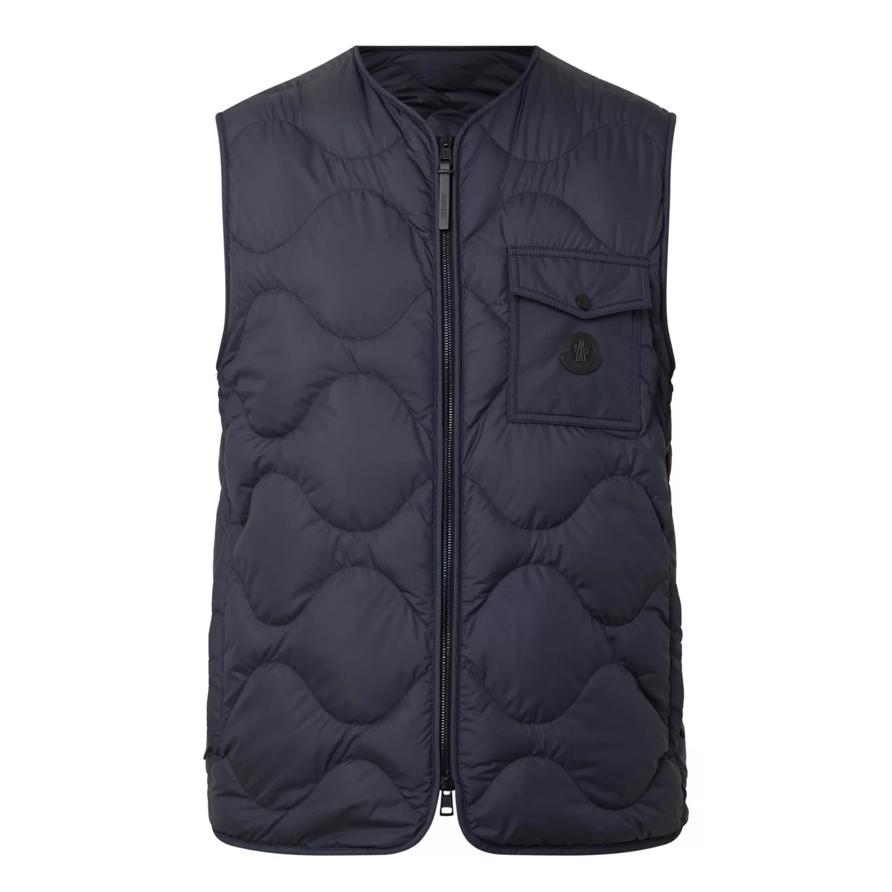 MONCLER Tambosi Quilted Gilet - Navy