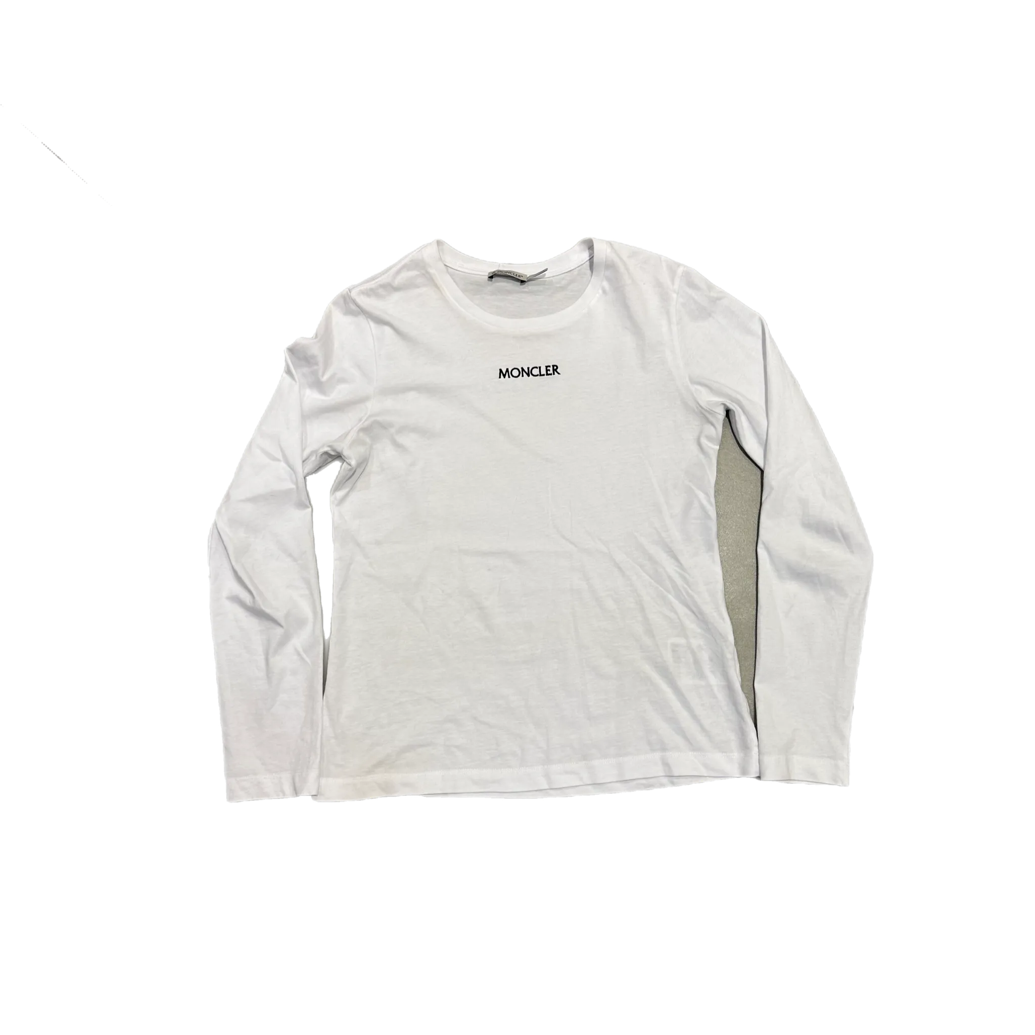 Moncler -  White Long Sleeve - Size Small