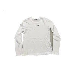 Moncler -  White Long Sleeve - Size Small