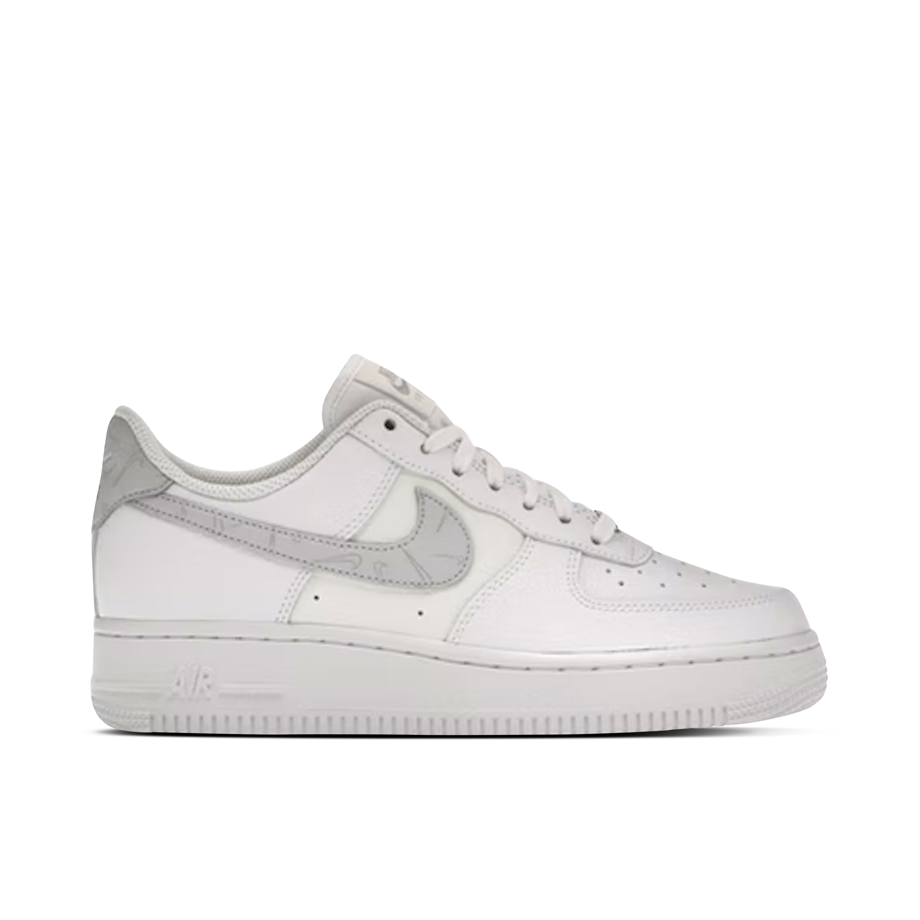 Nike Air Force 1 '07 Reflective Mini Swoosh Womens | DV2237-101 | Laced