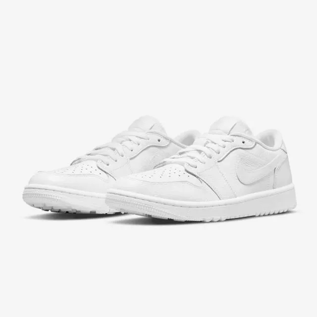 Nike Air Jordan 1 Low Golf (Triple White/ White/ White) ...