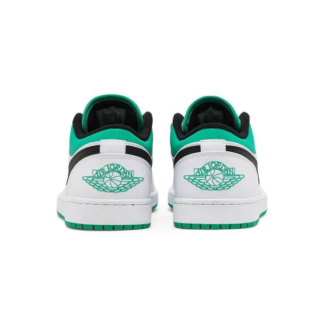 Nike Air Jordan 1 Low (White Lucky Green/ White/ Stadium...