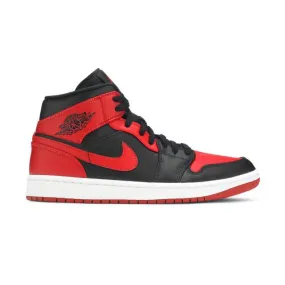 Nike Air Jordan 1 Mid (Banned/ Black/ University Red/ Bl...