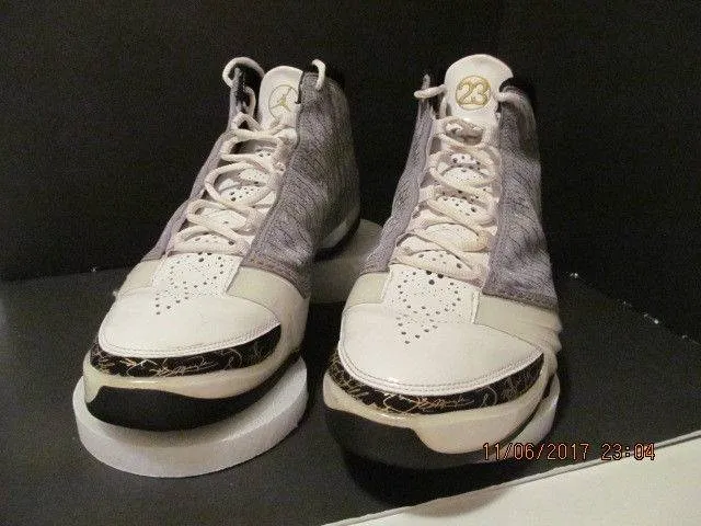 Nike Air Jordan 23 XX3 (XXIII) White/Stealth-Black-Metal...