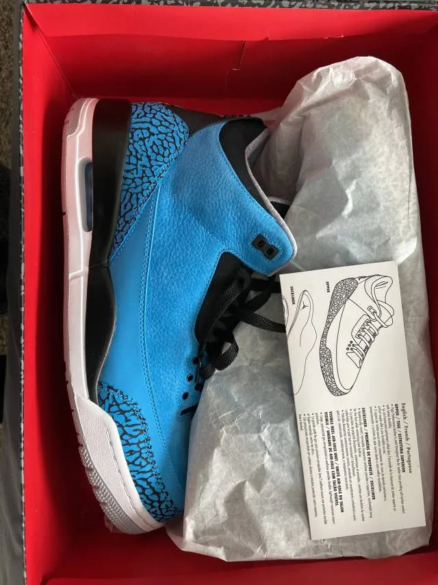 Nike Air Jordan 3 "Powder Blue"