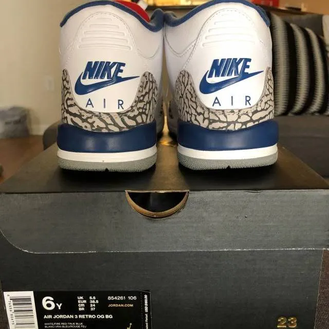 Nike Air Jordan 3 Retro OG BG DEADSTOCK