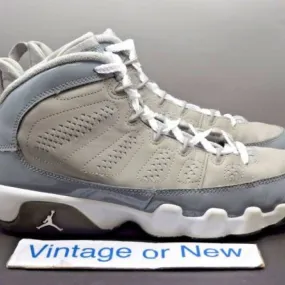 Nike Air Jordan IX 9 Cool Grey Retro GS 2012 sz 6.5Y