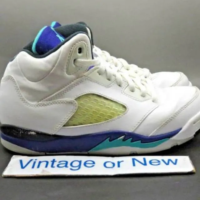 Nike Air Jordan V 5 Grape Retro PS 2013 sz 2Y