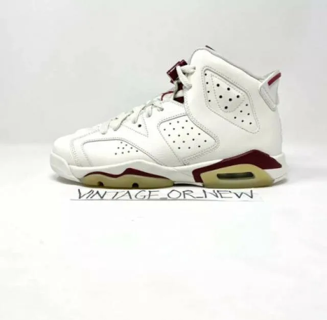 Nike Air Jordan VI 6 Maroon Retro 2015 BG GS 836342-115 ...