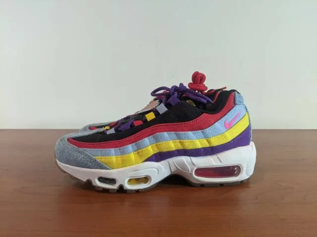 Nike air max 95 psychic blue chrome yellow