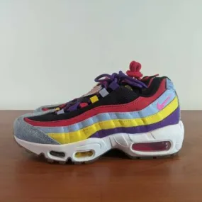 Nike air max 95 psychic blue chrome yellow