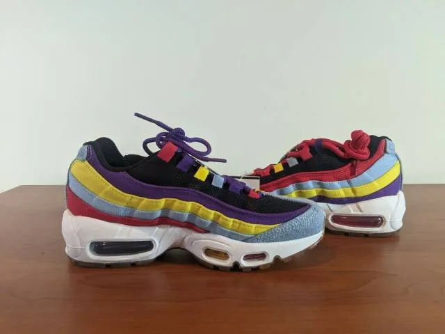 Nike air max 95 psychic blue chrome yellow