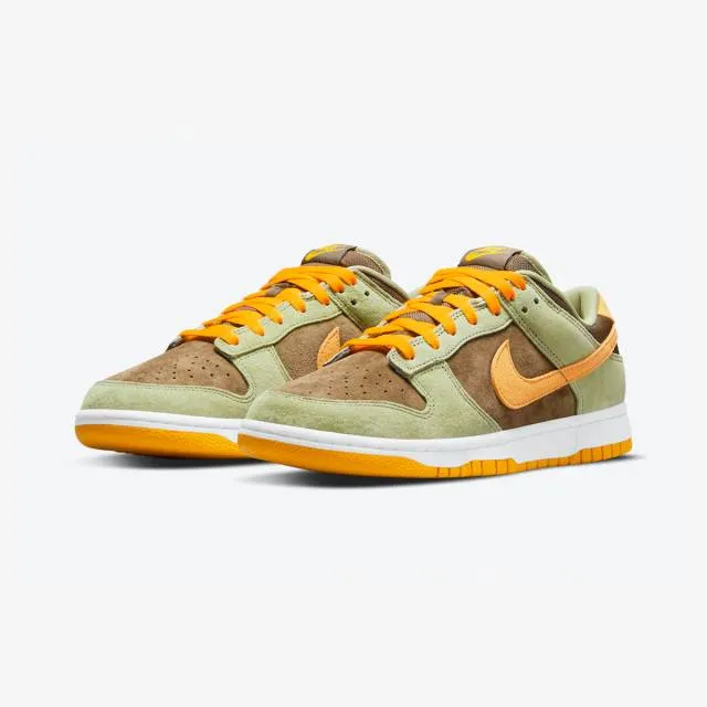 Nike Dunk Low (Dusty Olive/ Green/ Dusty Olive/ Pro Gold...